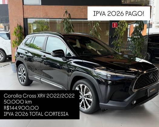 TOYOTA COROLLA CROSS 1.8 VVT-I HYBRID FLEX XRV CVT TOYOTA COROLLA CROSS 1.8 VVT-I HYBRID FLEX XRV CVT